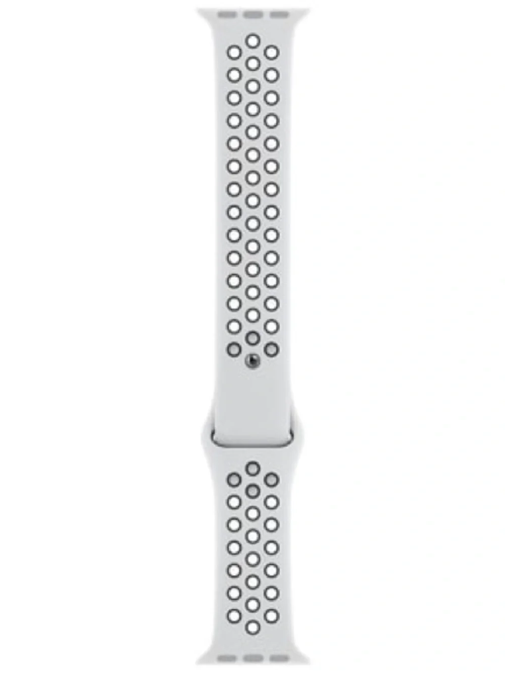 NIB Nike Sport Band for Apple Watch™ in Pure Platinum/Black - Size 40mm